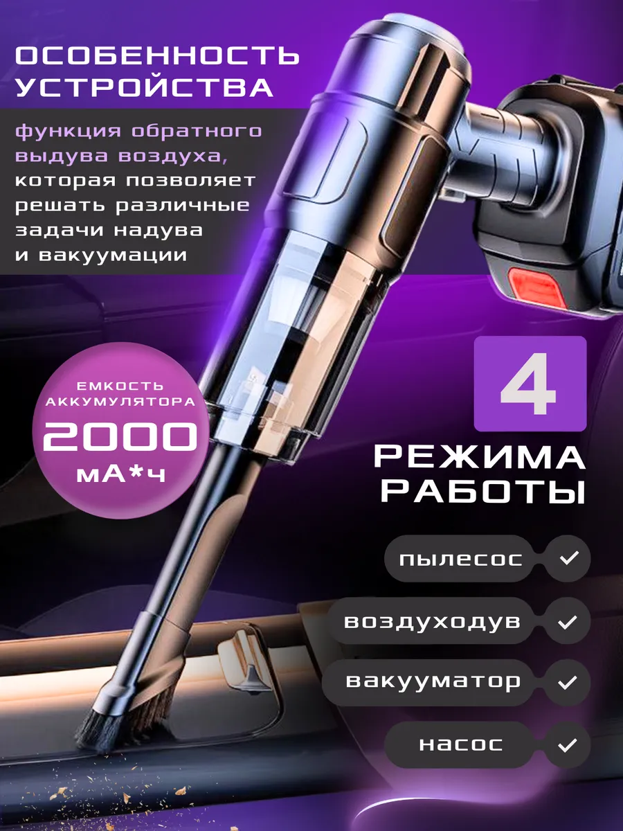 Автомобильный пылесос